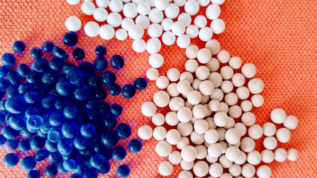 silicagel separado por color
